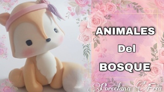 ANIMALES del BOSQUE en PORCELANA FRA #3 // LITTLE DREAMS
