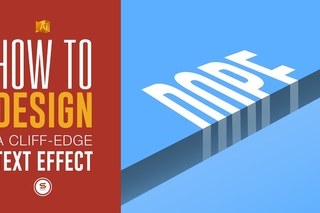 Illustrator Cliff Text Tutorial - Illustrator Text Effects