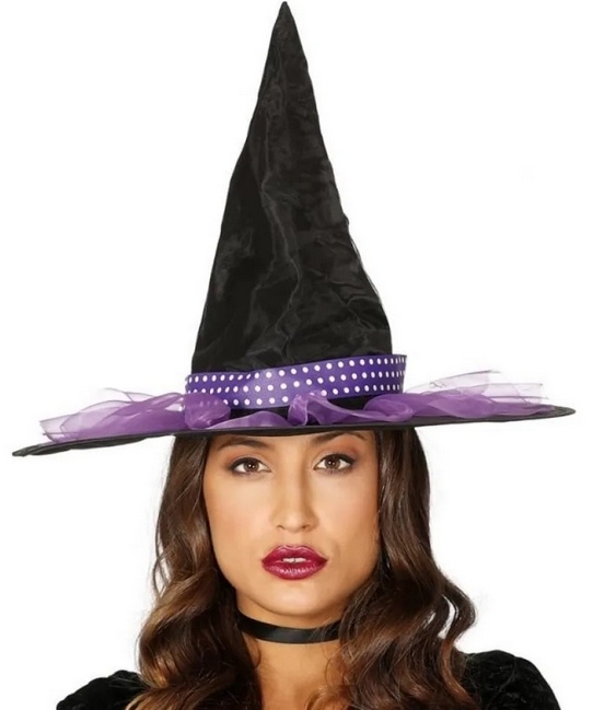 как сделать шляпку ведьмы своими руками, щляпка ведьмы мастер-класс, костюмы карнавальные, костюмы на Хэллоуин, Новый год, шляпа ведьмы, шляпка на Хэллоуин, головные уборы, головные уборы на Хэллоуин, головные уборы карнавальные, аксессуары карнавальные, образ сценический, персонажи, Шляпка ведьмы из черного фетра,