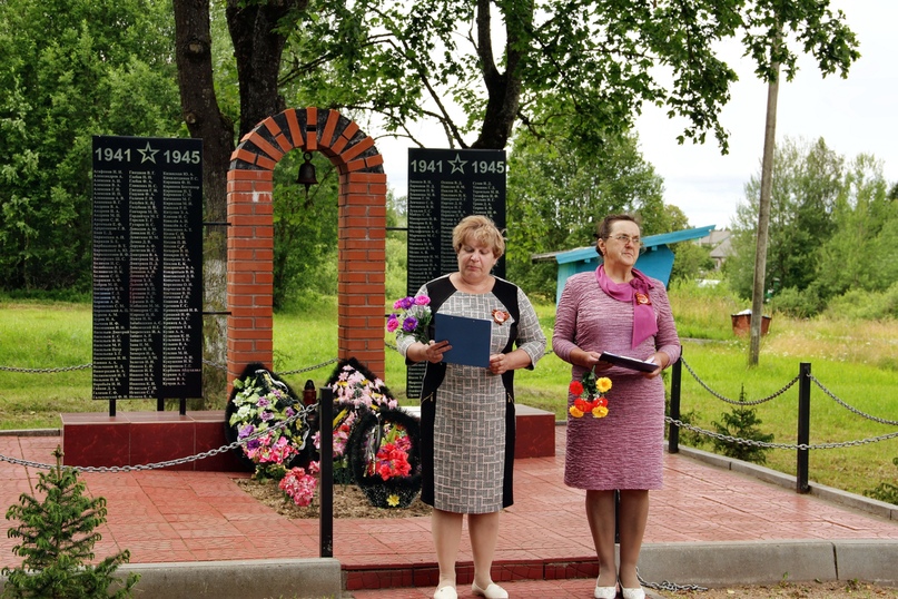 Торжественные мероприятия, посвященные освобождению от гитлеровской оккупации деревень Себежского района Дубровка и Томсино., изображение №3