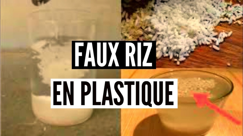 COMMENT RECONNAITRE LE FAUX RIZ EN