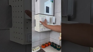 Product Link in Bio ( # 680 )  Kitchen Organizer Wall-Mounted Hole Board Storage Rack