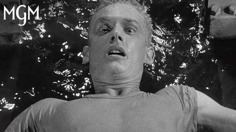 RUN SILENT, RUN DEEP (1958), Underwater Ambush Scene,