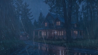Rain Sounds For Sleeping And Relaxing - Rain And Thunder Sounds For Deep Sleep, ASMR,