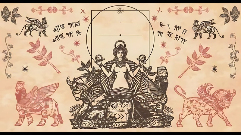 The Descent of Ishtar Ancient Babylonian