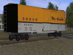 D & RGW 40ft Boxcar