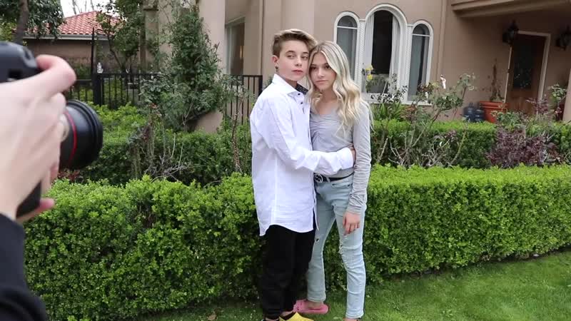 Recreating VIRAL Tik Tok Couple PHOTOS w, Coco Quinn KISS CHALLENGE , Gavin