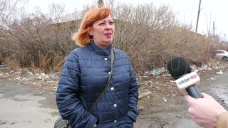12042022 У дома № 57 по улице Пушкина на придомовой территории жителей образовалась огромная свалка