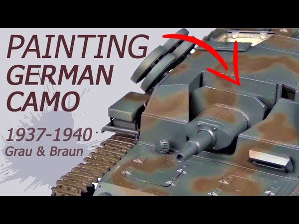How to Paint German Camouflage PRE WAR and EARLY